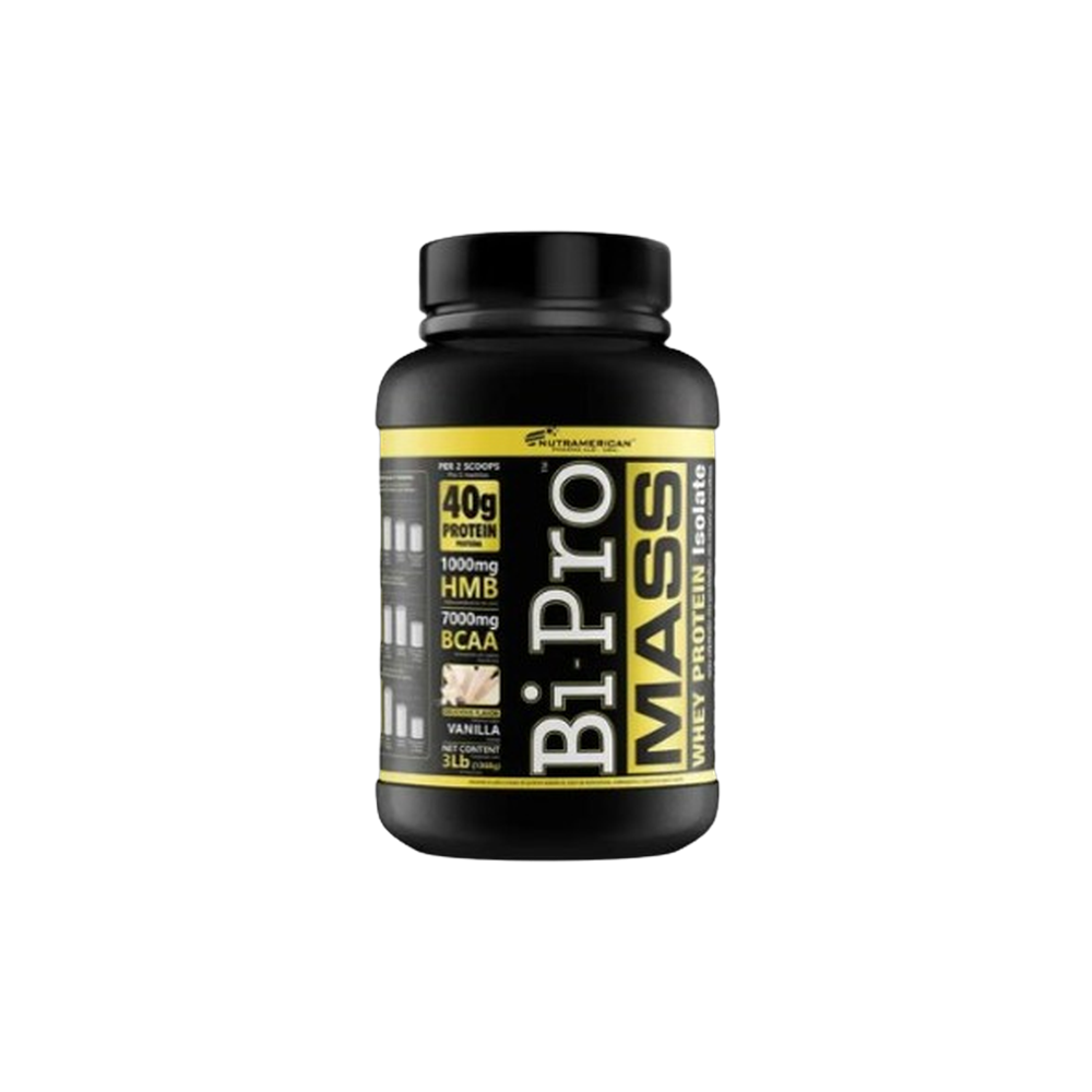 Nutramerican Bi Pro Mass Isolate 3 Lb